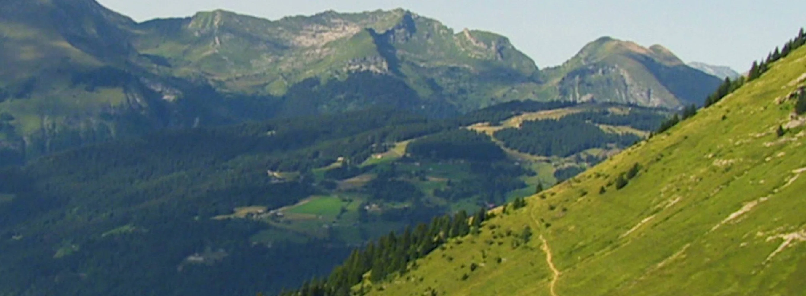 Survol des Alpes