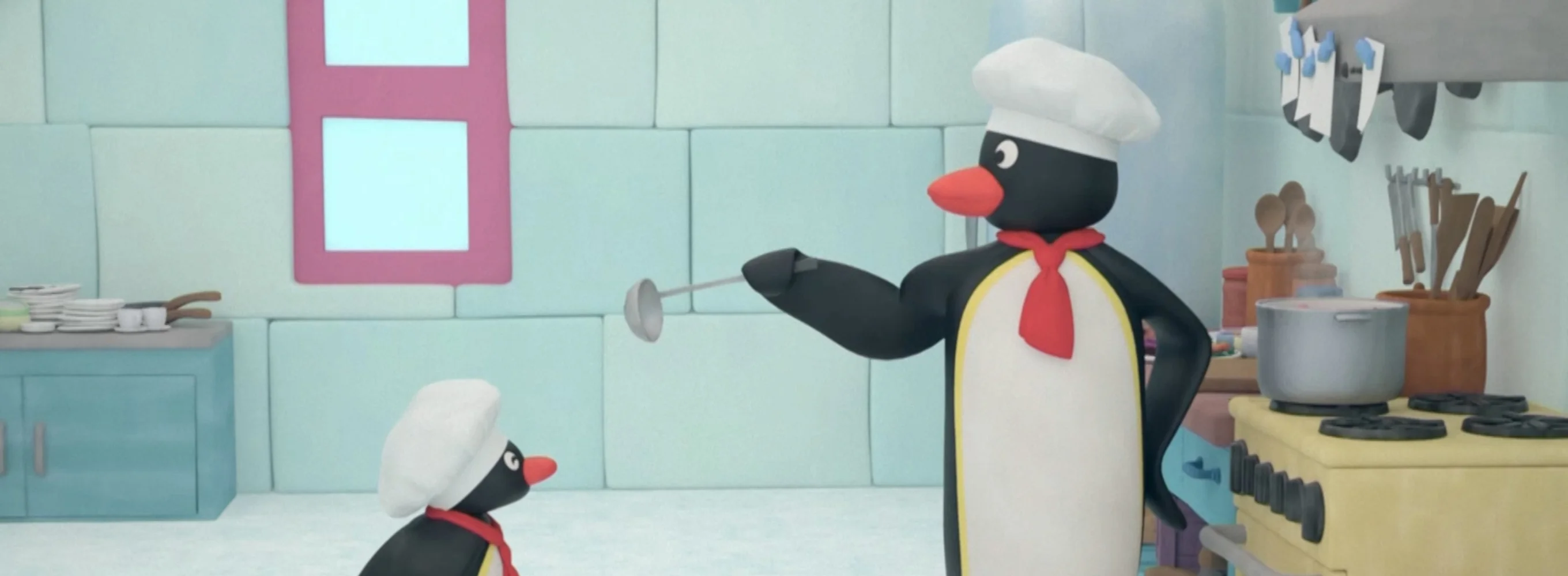 Pingu dans la ville