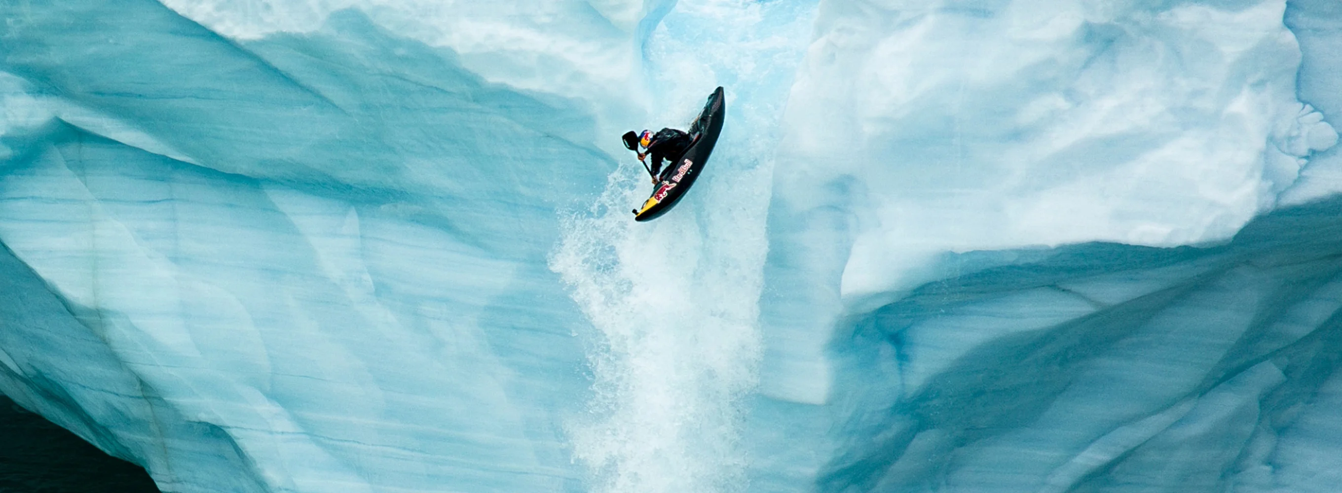 Ice Waterfalls – Taking on a Glacial 20m Drop