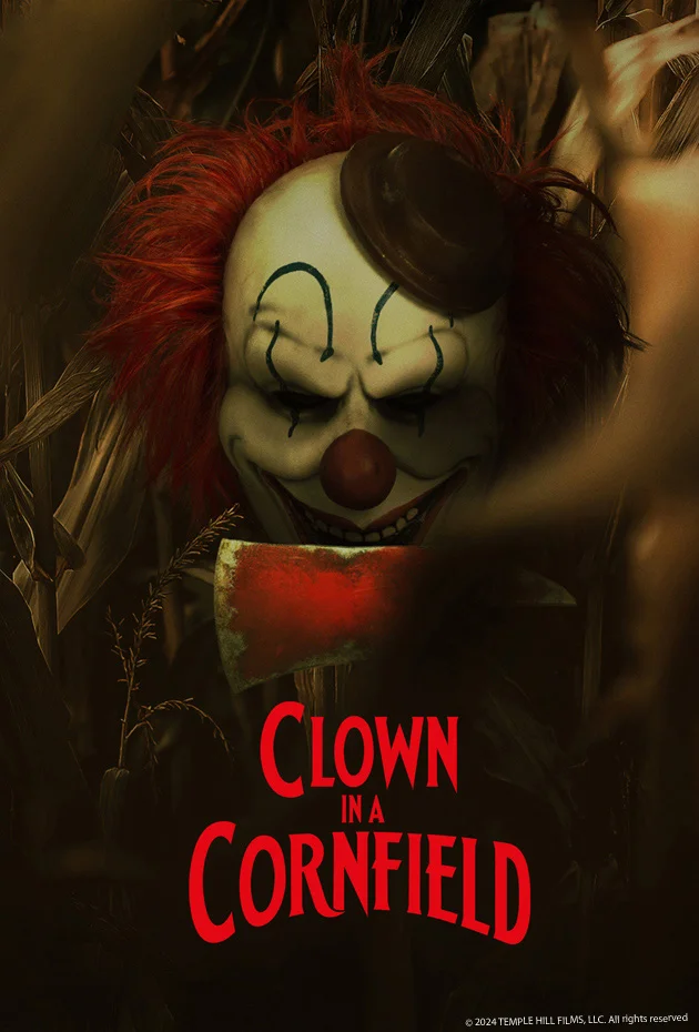 Clown in a Cornfield