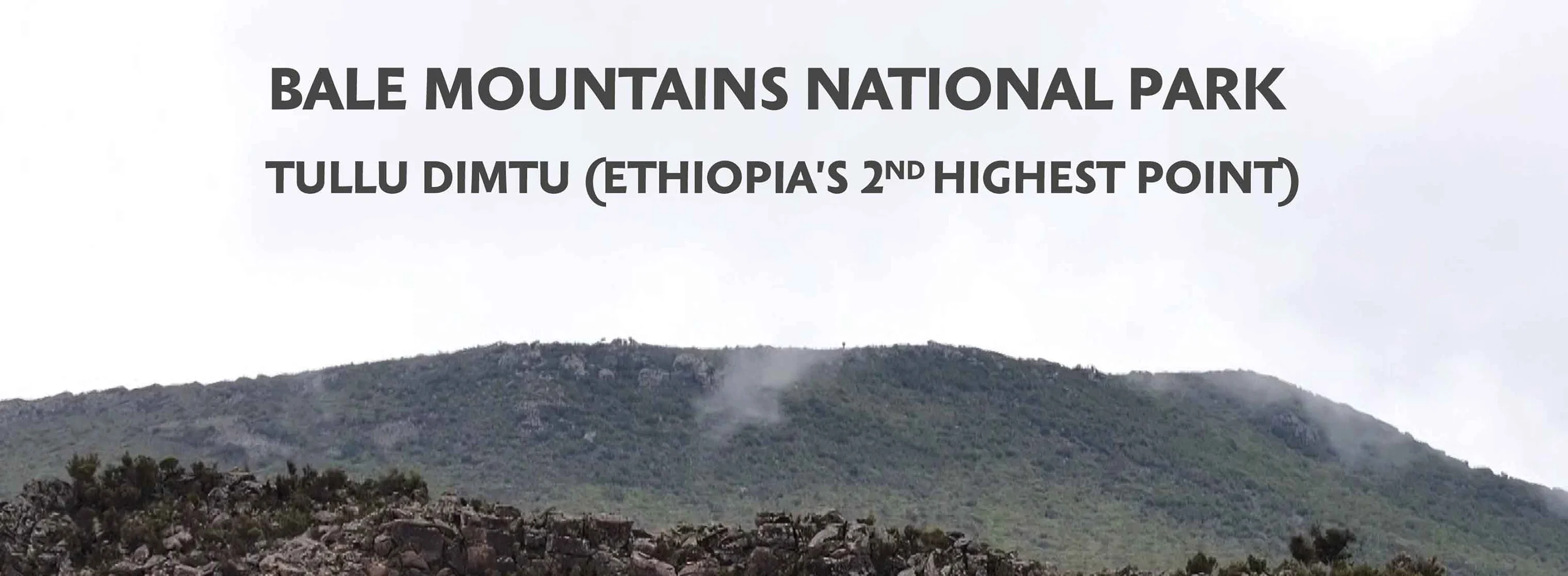 Tullu Dimtu - Ethiopia’s 2nd Highest Point